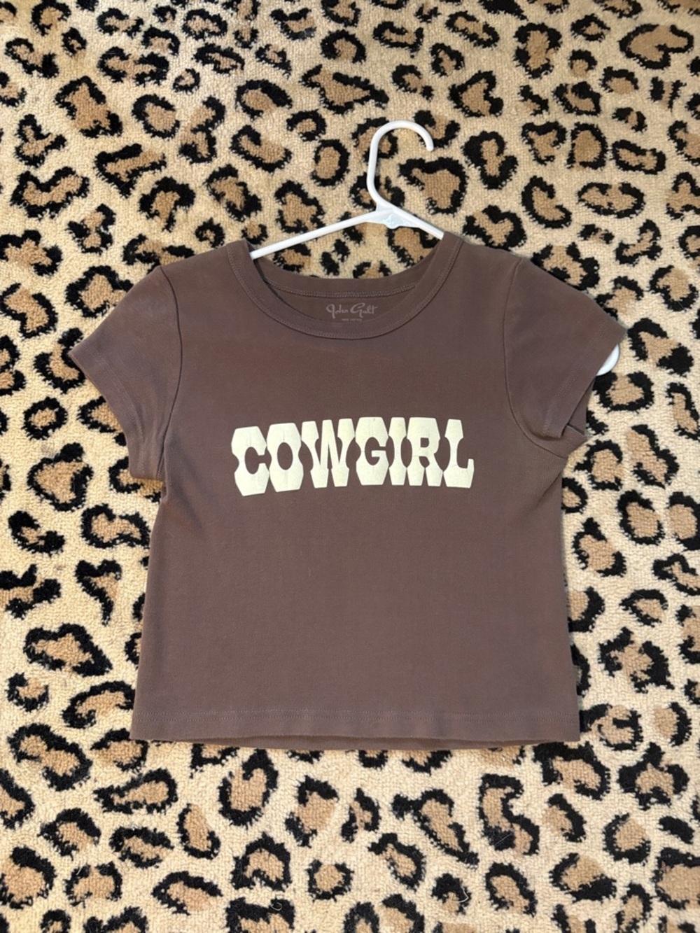 Brandy cowgirl baby tee